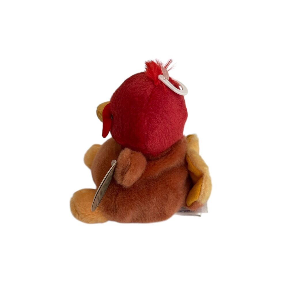Aurora World Palm Pals Aspen Turkey Bean Bag Plush NWT 5" #1-068 - Picture 8 of 8